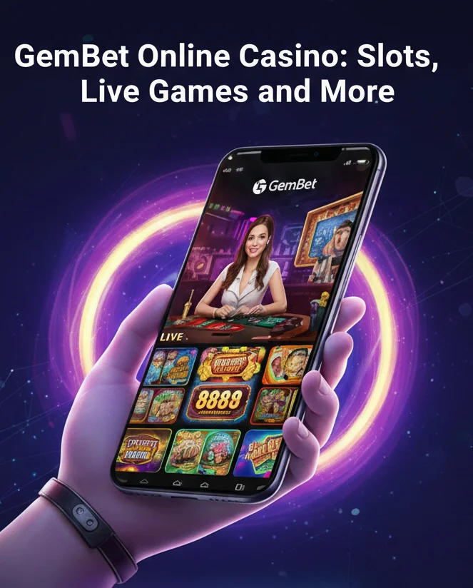 GemBet 8888 casino games and live dealer
