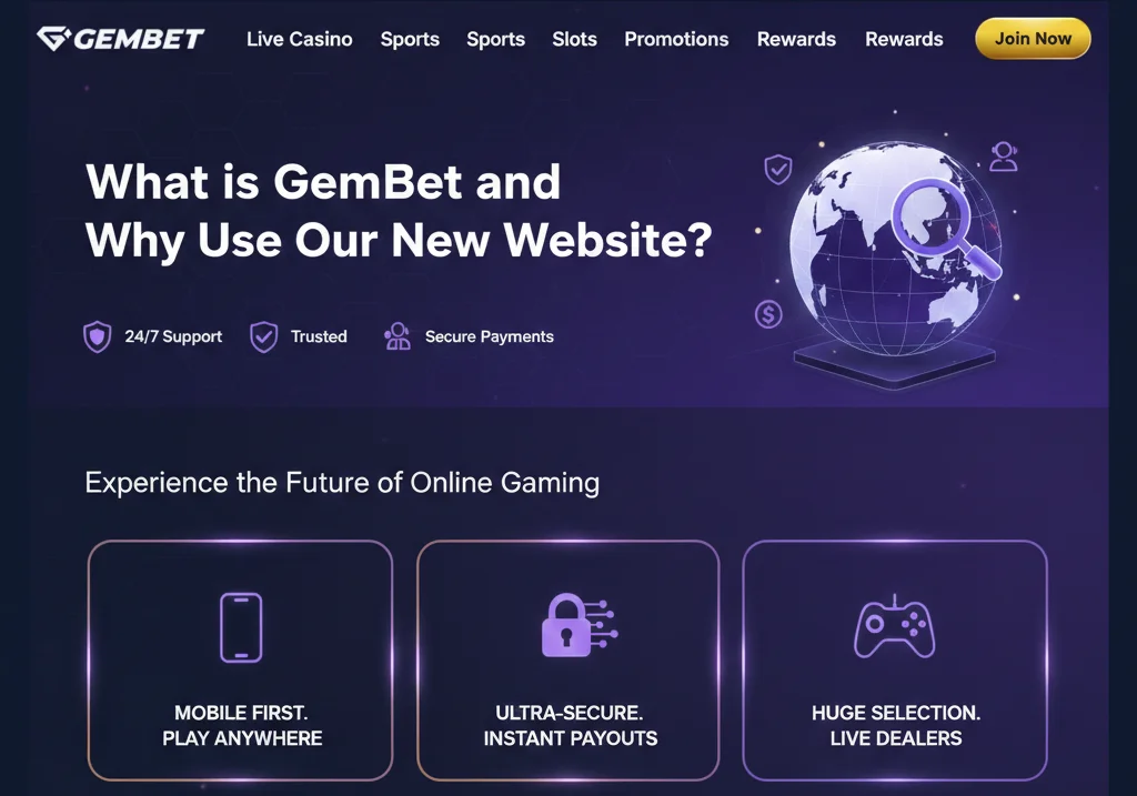 How to find GemBet link for new website