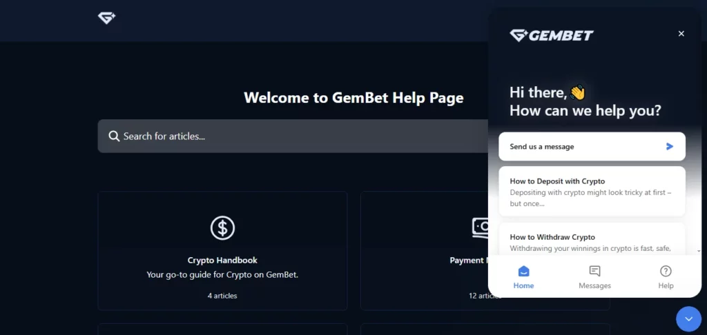 GemBet Live Chat: Instant Help for Players