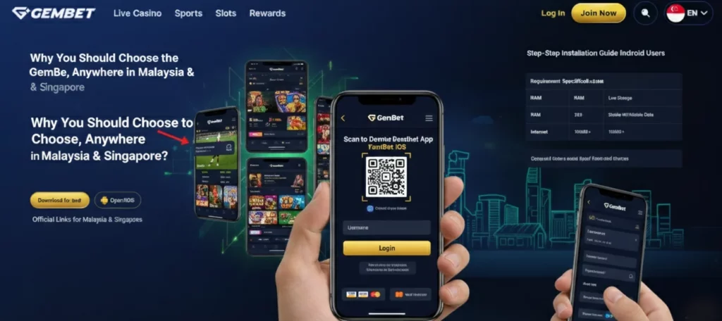 GemBet app download official link for Android and iOS