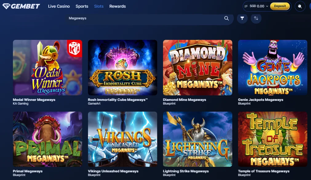 Popular Slot Categories